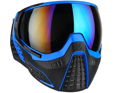 HK Army KLR Thermal Paintball Mask - Cobalt w/ Cobalt Lens