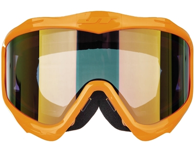 JT Paintball Goggle Frame w/ Gold Lens (Eye Protection Only) - Flex 7/Flex 8/ProFlex/Spectra