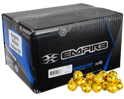 Empire All Star Paintballs - 2,000 Rounds - Yellow Fill