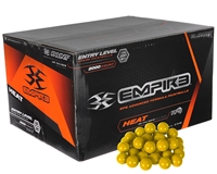 Empire Paintball Heat Paintballs - Case of 2,000