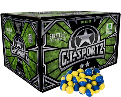GI Sportz 2 Star Paintballs - Case of 500