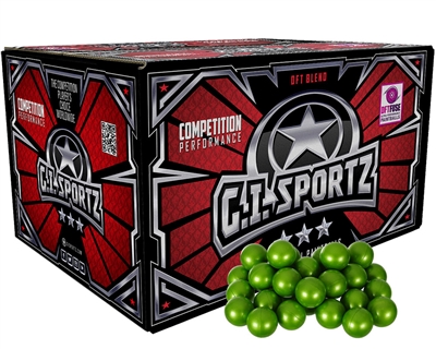 GI Sportz 3 Star Paintballs - Case of 100