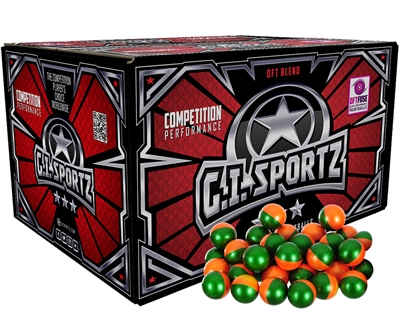 GI Sportz 3 Star Paintballs - Case of 500