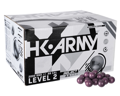 HK Army Paintball Select Paintballs - Case of 100 - White Fill