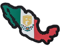 First Strike Paintball Rubber Patch with Velcro - Mexico Country