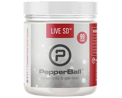 PepperBall Projectiles - Live SD - 90 Rounds
