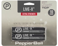 PepperBall Projectiles - Live-X - 10 Rounds