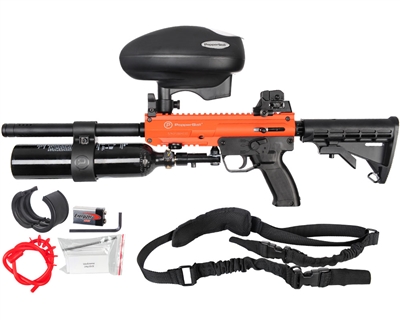 PepperBall Defense Rifle - TAC-SF Launcher - Black/Orange