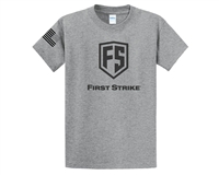 First Strike Paintball T-Shirt - Ath Heather