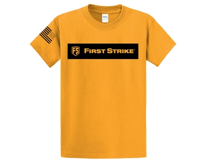 First Strike Paintball T-Shirt - Gold