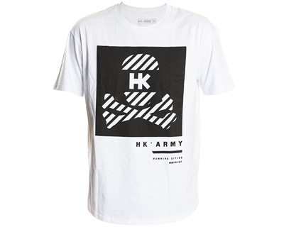 HK Army T-Shirt - Off Break - White