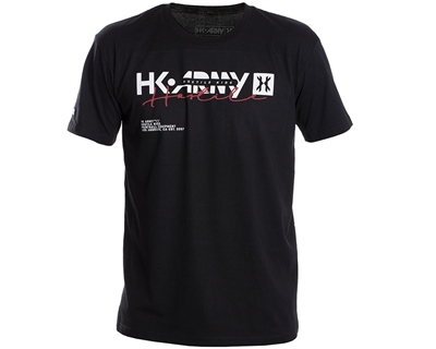 HK Army T-Shirt - Signature - Black