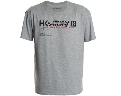 HK Army T-Shirt - Signature - Heather Grey