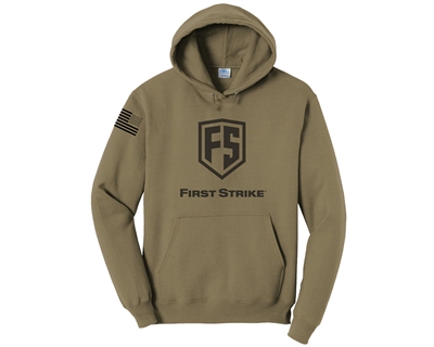 First Strike Paintball Hooded Sweatshirt - Coyote