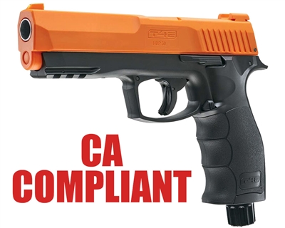 T4E Home Defense Pistol - P2P HDP .50 Cal - Black/Orange (CA Compliant)