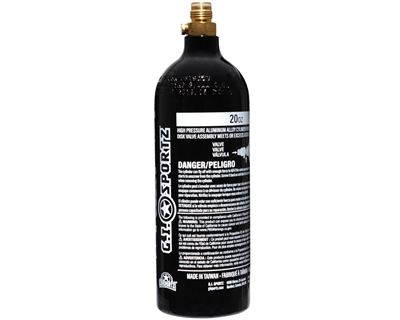 GI Sportz Paintball CO2 Tank - 20oz