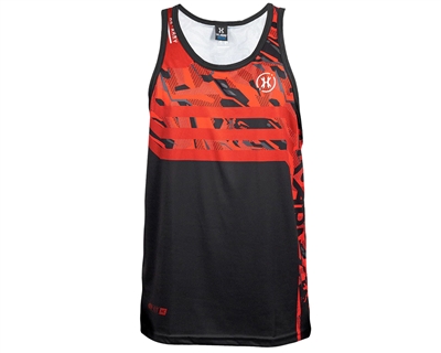 HK Army Paintball Dri Fit Tank Top - Shredded Red