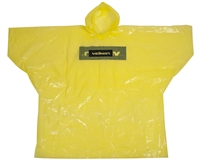 Valken Hooded Rain Poncho - Yellow