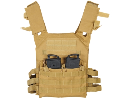 Warrior Paintball Tactical Vest - Low Profile Plate Carrier