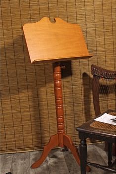 Wooden Music Stands at the Early Music Shop