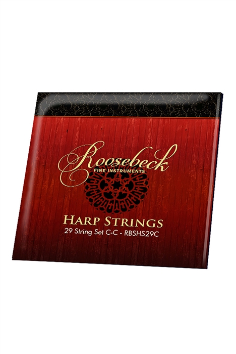 Roosebeck Minstrel Harp Set, 29 Strings, C-C