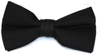 Men's Black Bow Tie