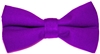 Men's Purple Bow Tie
