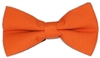 Men's Orange Bow Tie