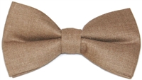 Men's Camel Silk Touch Bow Tie