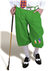 Irish American Golf Knickers with Flags