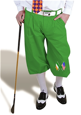 Irish American Golf Knickers with Flags