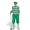 Green White Golf knickers outfit