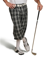 Men's Royal Troon Check Golf Knickers
