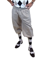 Grey Golf Knickers for Men