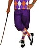 Purple Golf Knickers for Men