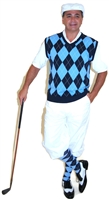 White Knicker Golf Knicker Outfit with Vest
