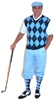 Light Blue and Navy Golf Knicker Outfit