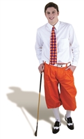 Orange Knickers with dress Shirt Outfit