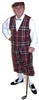 Outrageous Knicker Outfit Maroon Plaid by Kings Cross