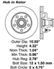 FRONT -55-47 Rotor Specs