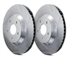 FRONT PAIR - Slotted Rotors With Gray ZRC Coating - T471624