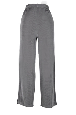 Ankle length capri pant - grey-  acetate/spandex