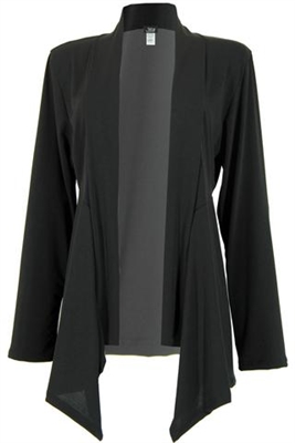 Mid-cut long sleeve jacket - polyester/spandex