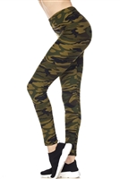 Leggings - camouflage - polyester/spandex