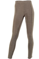 Slim pants - taupe - acetate/spandex