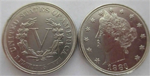 1883 v liberty nickel