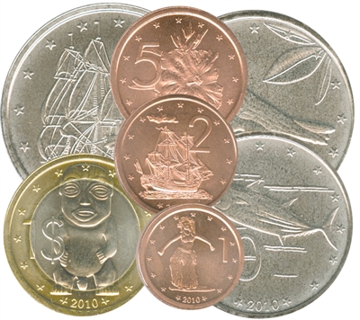 south pacific coin set