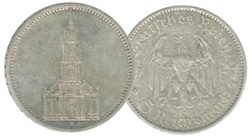 garrison church silver swastika coins