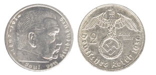 hindenburg memorial silver coin