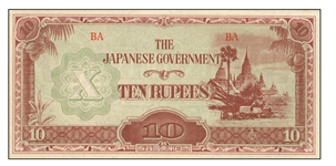 japanese occupation of burma currency